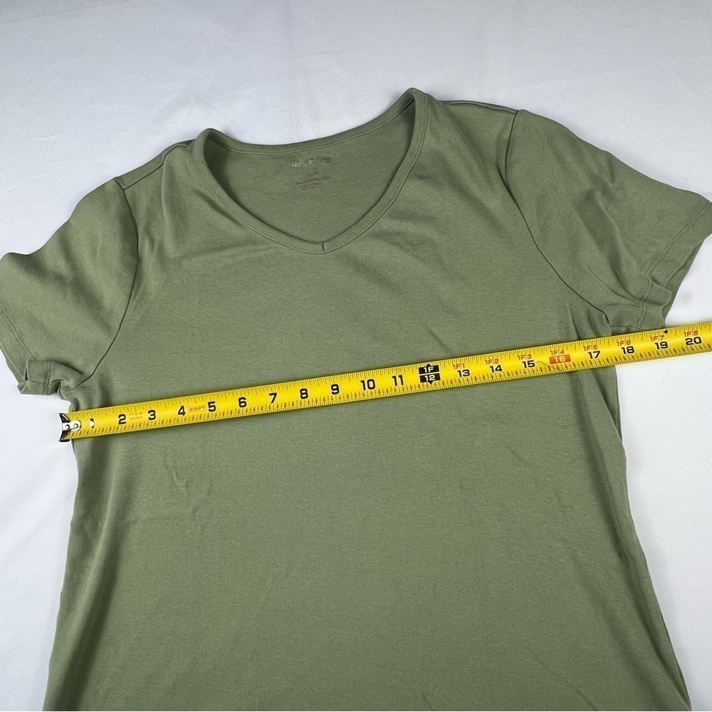 White Stag - Women’s Short Sleeve Shirt - Medium (8-10) - Army Green - Picture 3 of 7